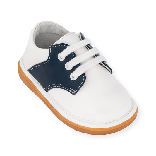 Rory Navy Saddle Oxford Shoe