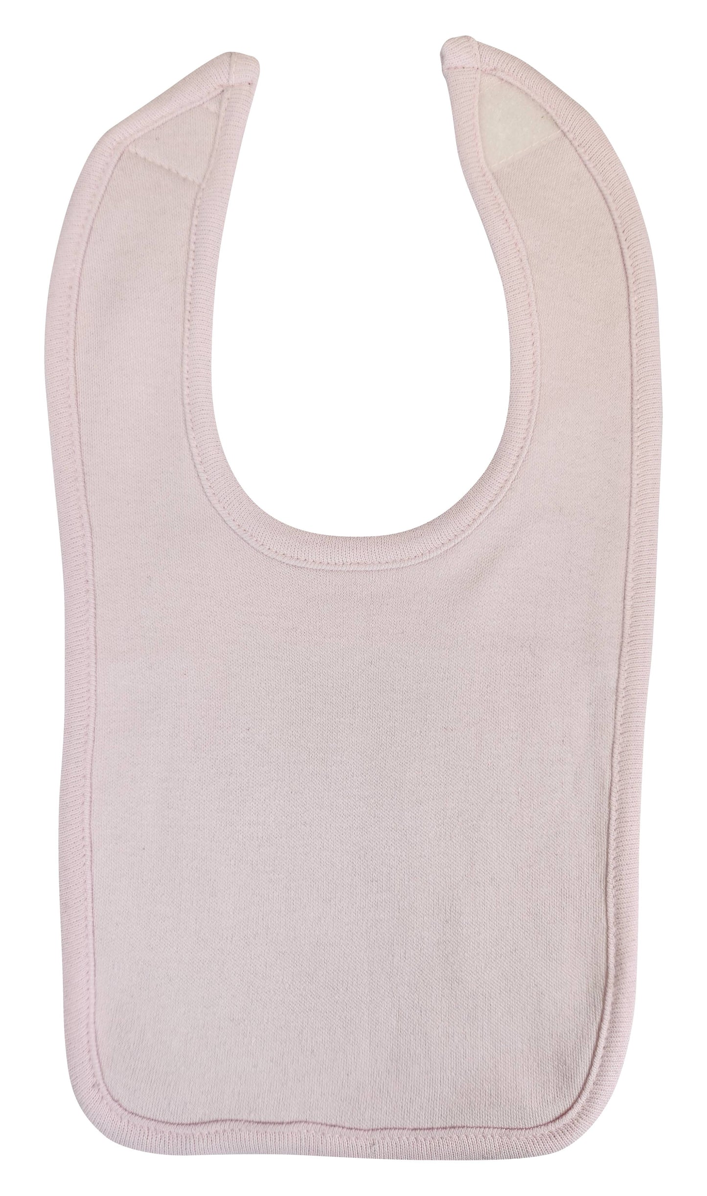 Pastel Pink Interlock Bib