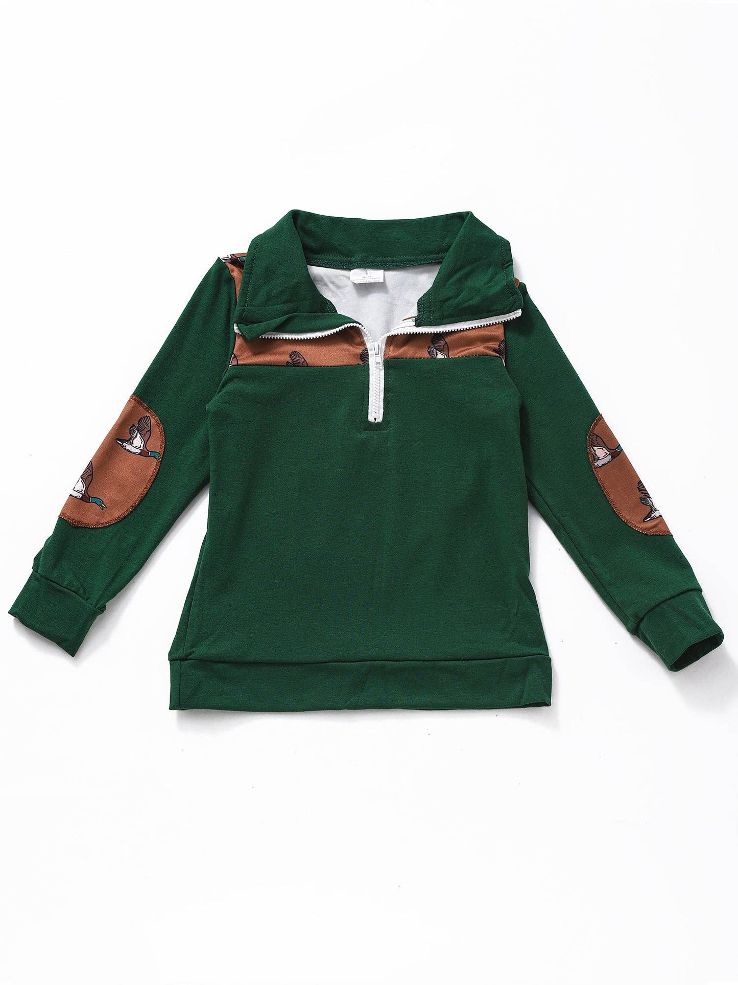 Green Duck Baby Kids Pullover